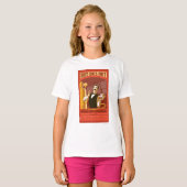 Der Polarexpress | Vintage Schokolade T-Shirt (Vorne ganz)