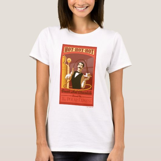 Der Polarexpress | Vintage Schokolade T-Shirt (Vorderseite)