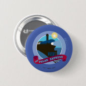 Der Polarexpress | VINTAGES ABZEICHEN Button (Vorne & Hinten)