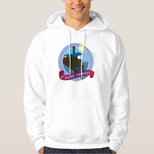 Der Polarexpress Vintages Abzeichen Hoodie