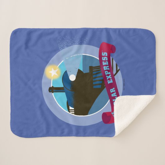 Der Polarexpress | Vintages Abzeichen Sherpadecke (Vorderseite (Horizontal))