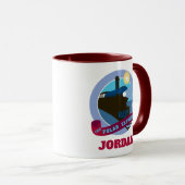 Der Polarexpress | VINTAGES ABZEICHEN Tasse (VorderseiteRechts)