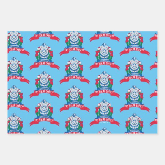 Der Polarexpress | Vom Zug Stehende Elfen Geschenkpapier Set (Vorderseite 3)