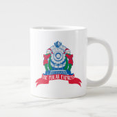 Der Polarexpress | Vom Zug Stehende Elfen Jumbo-Tasse (Rechts)