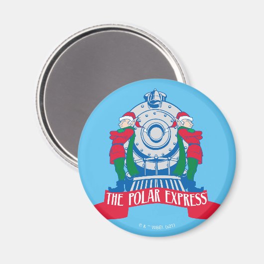 Der Polarexpress | Vom Zug Stehende Elfen Magnet (Vorderseite/Rückseite)