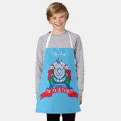 Der Polarexpress | Vom Zug Stehende Elfen Schürze (Getragen)