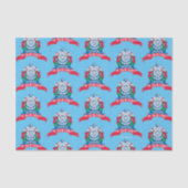 Der Polarexpress | Vom Zug Stehende Elfen Seidenpapier (Vorderseite)