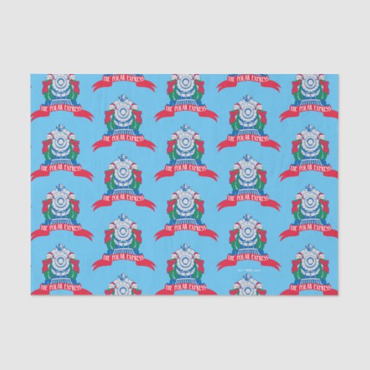 Der Polarexpress | Vom Zug Stehende Elfen Seidenpapier (Vorderseite)