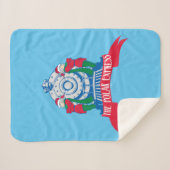 Der Polarexpress | Vom Zug Stehende Elfen Sherpadecke (Vorderseite (Horizontal))