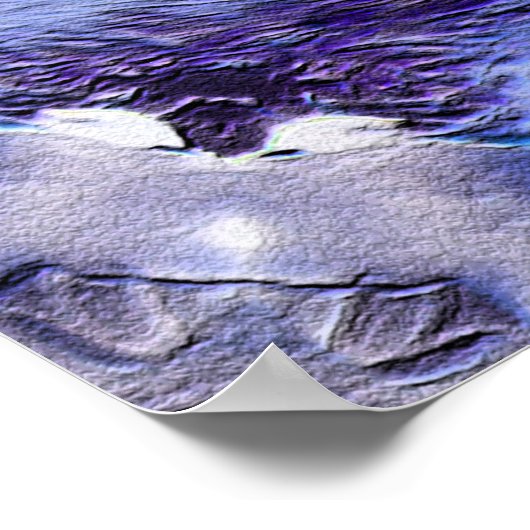 Der Polarkreis.. Poster (Ecke)