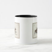 Der Polecat, 19. Jahrhundert Tasse (Zentrum)
