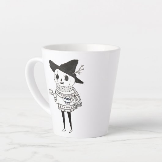 Der Polite Pumpkin - Teezeit Milchtasse (Linke Ecke)