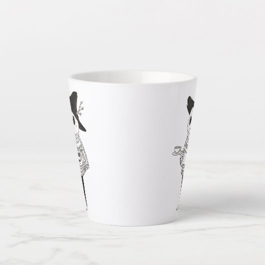 Der Polite Pumpkin - Teezeit Milchtasse (Vorderseite)