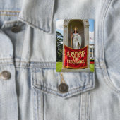 Der politische Knopf für den Frauenprotest Button (Insitu)