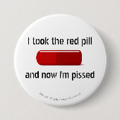 Der politische Widerstand, den ich mir zum roten P Button (Vorderseite)