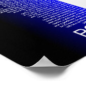 Der Polizist Poster (Ecke)