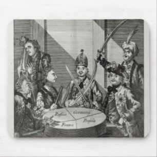 Der polnische senkrechte Kuchen, c.1772 Mousepad