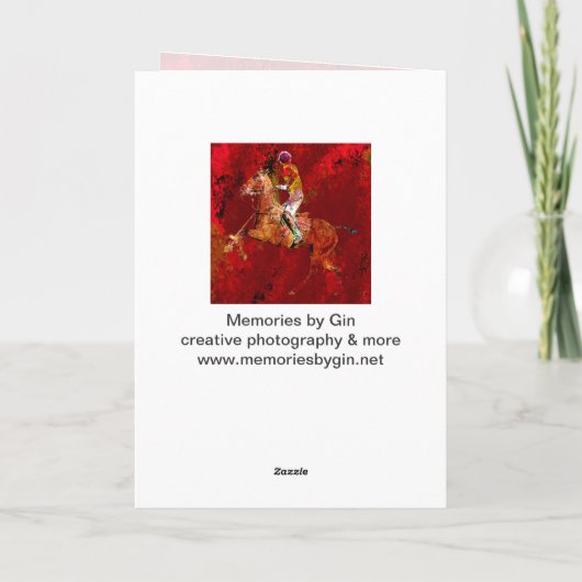 Der Polo-Player Karte (Rückseite)