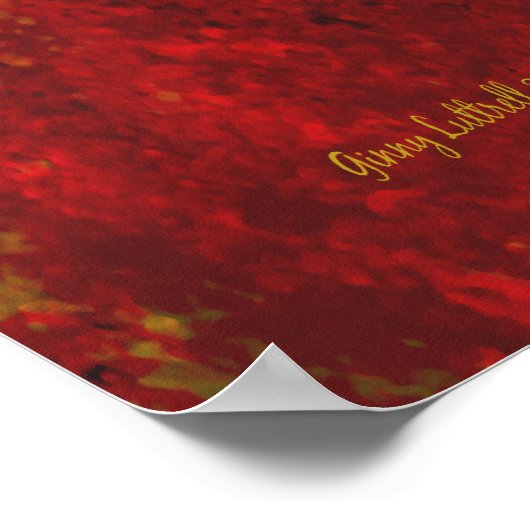 Der Polo-Player Poster (Ecke)