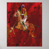 Der Polo-Player Poster (Vorne)