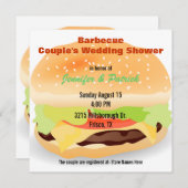 Der Polterabend-Einladung des Grill-Themed Paares Einladung (Vorne/Hinten)
