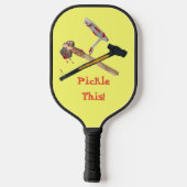Der Pomarat Pickler Pickleball Schläger (Rückseite)