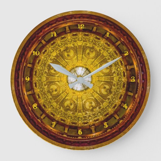 Der Ponce de Leon Rotunda Große Wanduhr (Vorderseite)