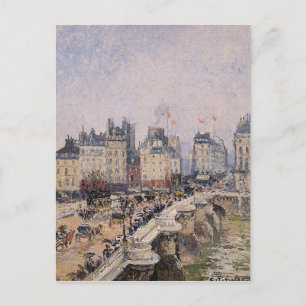 Der Pont Neuf 2 von Camille Pissarro Postkarte