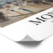 Der Pont Neuf von Claude Monet Poster (Ecke)