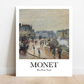 Der Pont Neuf von Claude Monet Poster