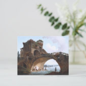 Der Ponte Salario Postkarte (Stehend Vorderseite)