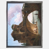 Der Ponte Salario von Hubert Robert Fleecedecke (Vorderseite)