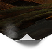 Der Ponte Salario von Hubert Robert Poster (Ecke)