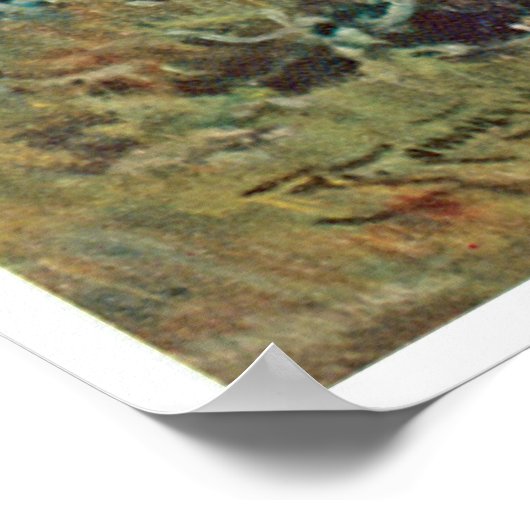 Der Pony Express Poster (Ecke)