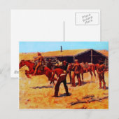 Der Pony Express Postkarte (Vorne/Hinten)