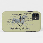 Der Pony Rider Case-Mate iPhone Hülle (Rückseite (Horizontal))