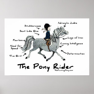 Der Pony Rider Poster
