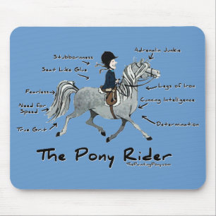Der Ponyreiter Mousepad