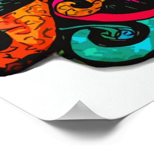 Der Pool der Schöpfung sticht durch das inspiriert Poster (Ecke)