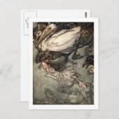 Der Pool der Tränen Postkarte (Vorne/Hinten)