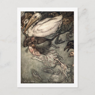 Der Pool der Tränen Postkarte