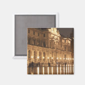 Der Pool im Louvre, Paris, Frankreich Magnet (Vorderseite/Rückseite)