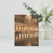 Der Pool im Louvre, Paris, Frankreich Postkarte (Stehend Vorderseite)