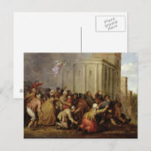 Der Pool in Bethesda Postkarte (Vorne/Hinten)