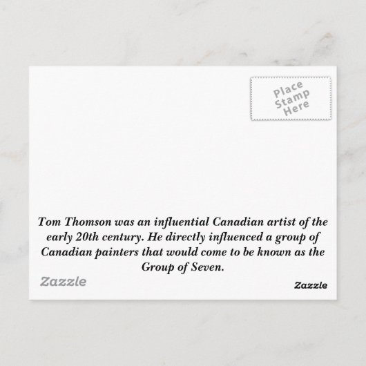 Der Pool Postkarte (Rückseite)