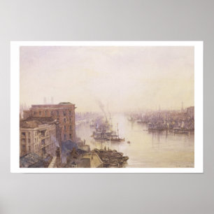 Der Pool vom Adelaide Hotel, London Bridge Poster