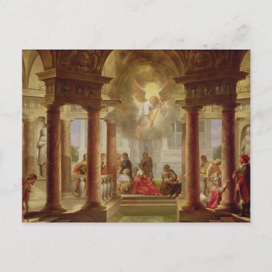 Der Pool von Bethesda, 1645 Postkarte (Vorderseite)