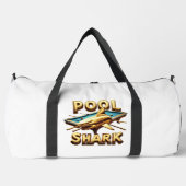 Der Poolhai: Meister des Queue Duffle Bag (Vorderseite)