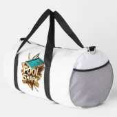 Der Poolhai-Meister Duffle Bag (Rechte Ecke)