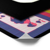 Der Pop Art Anne Boleyn Poster (Ecke)